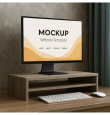 Надставка под монитор NS-7 MSMLOFT сонома трюфель