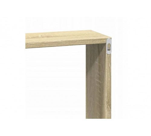 Настенная полка 100×16×30 см дуб Сонома