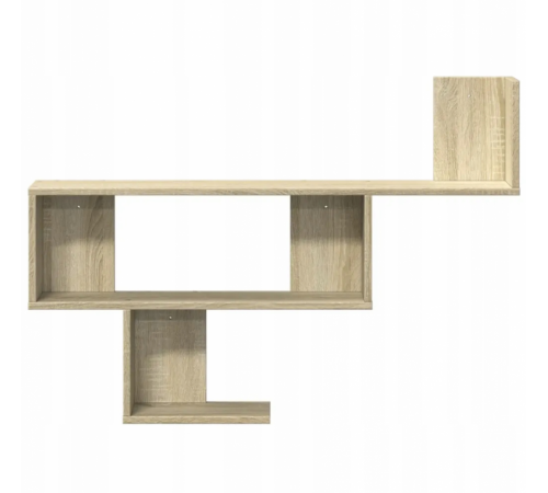 Настенная полка, дуб сонома