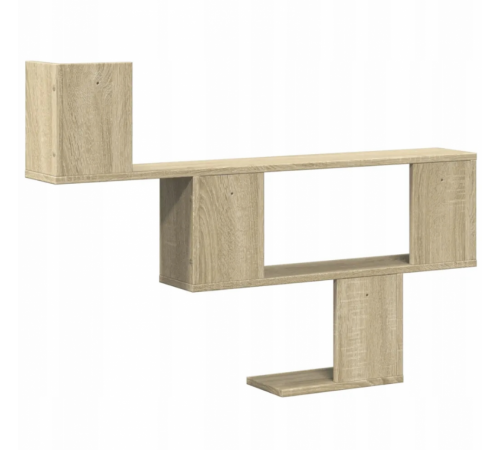 Настенная полка, дуб сонома