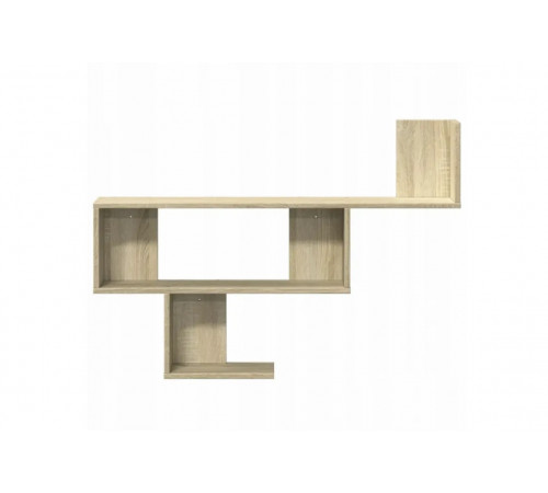 Настенная полка, дуб сонома
