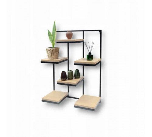 Настенная полка Loft – 6 полок
