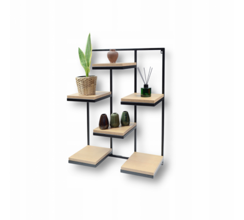 Настенная полка Loft – 6 полок