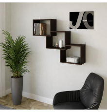 Настінна полиця 3 квадрата