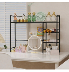 Настольная полка HavenlyYouth 3-ярусная, черный