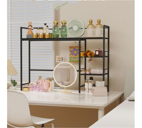 Настольная полка HavenlyYouth 3-ярусная, черная