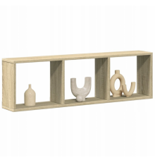 Настінна полиця, 100x16x30 см, дуб сонома