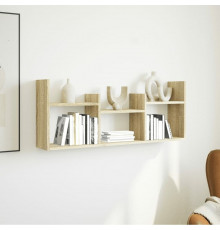 Настінна полиця, дуб сонома