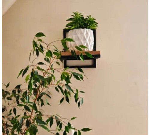 Настенная полка одинарная LOFT