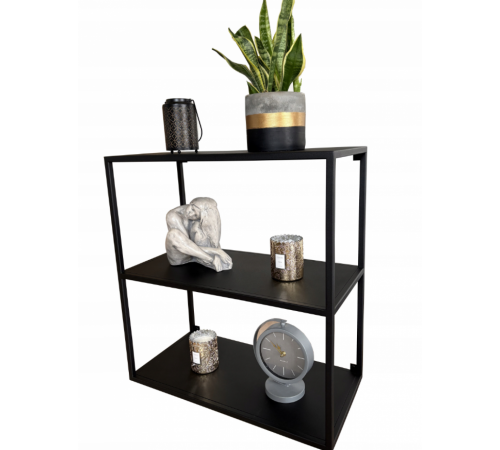 Настенная полка 3 уровня Hanging черный
