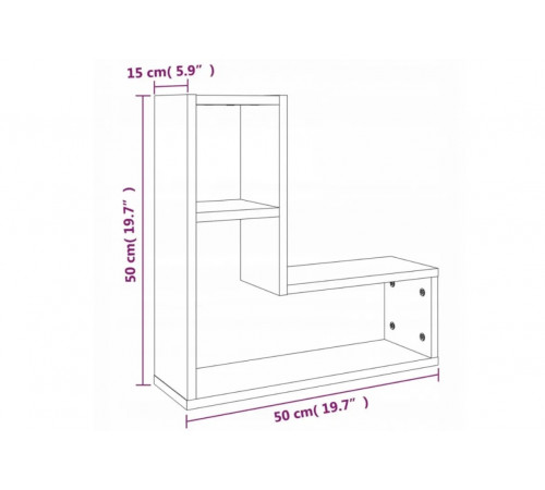 Настенные полки (2 шт.) от МСМ