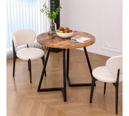 Небольшой круглый обеденный стол на 4 человека