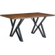 Обеденный стол Christopher Knight с металлическими ножками