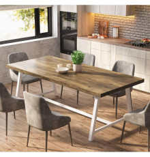 Обеденный стол на 8 человек прямоугольный