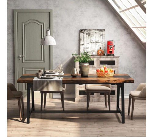 Обеденный стол на 8 человек прямоугольный