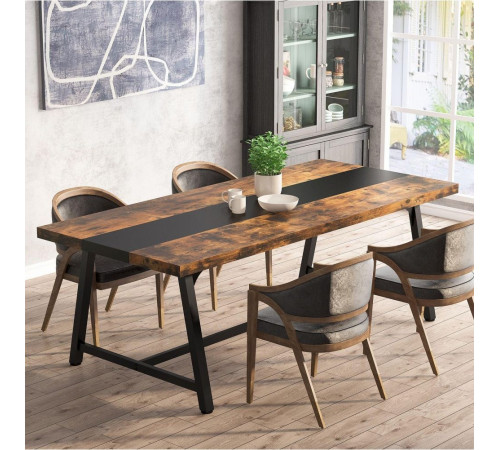 Обеденный стол на 8 человек прямоугольный