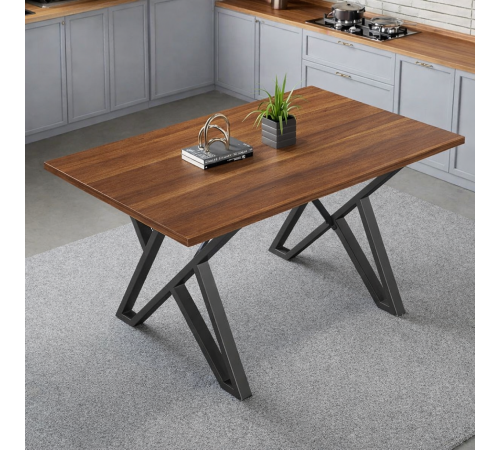 Обеденный стол Christopher Knight с металлическими ножками