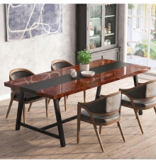 Обідній стіл прямокутний на 8 осіб