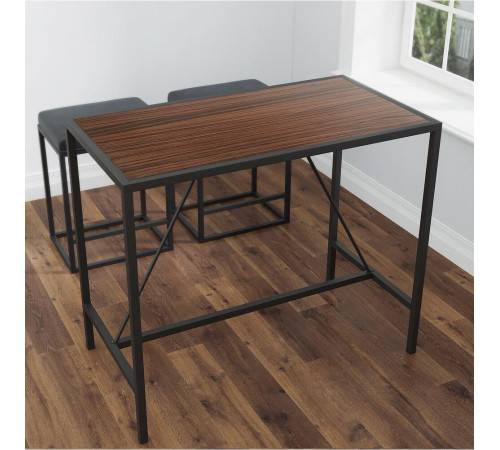 Обеденный стол с металлическим каркасом Riley