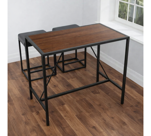 Обеденный стол с металлическим каркасом Riley