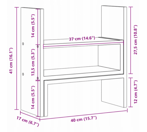 Регулируемый органайзер для стола