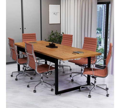 Офисный стол Relbo с усиленной металлической конструкцией