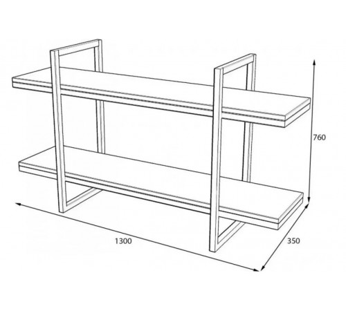 Офісний  стелаж leober 2