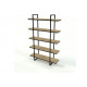 Офісний стелаж AL3 стиль Loft  — 130 × 35 × 200 см