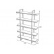 Офісний стелаж AL3 стиль Loft  — 130 × 35 × 200 см