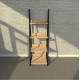 Офісний стелаж leober у стилі Loft — 52×40×150 см