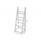 Офісний стелаж leober у стилі Loft — 52×40×150 см