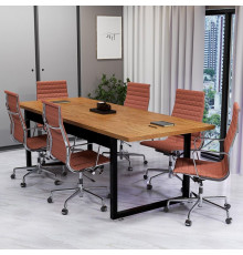 Офісний стіл Relbo з посиленою металевою конструкцією