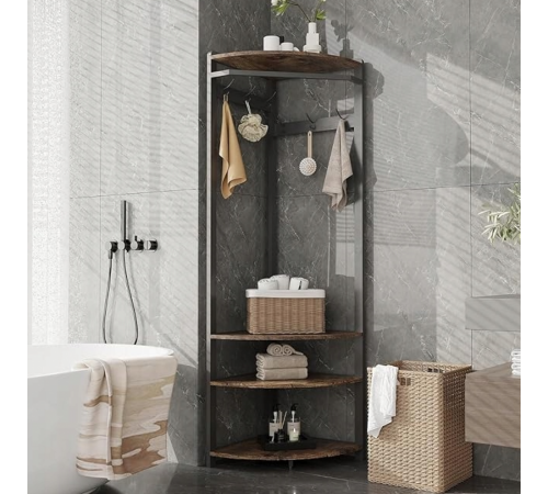 Передпокій кутовий з 6 вішалками та полицею для взуття