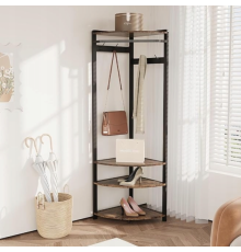 Передпокій кутовий з 6 вішалками та полицею для взуття