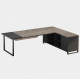 Письменный стол Г-образный с тумбой для файлов