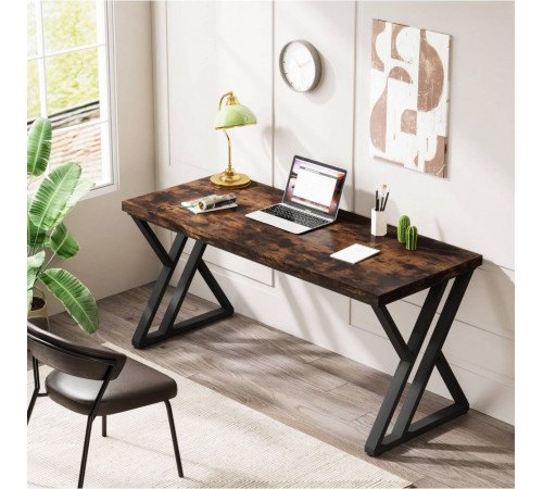 Письменный стол для обучения – 140×60×75 см (металлический каркас)