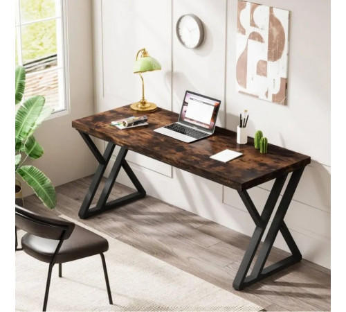 Письменный стол для обучения – 140×60×75 см (металлический каркас)