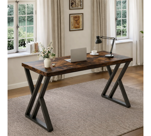 Письменный стол для обучения – 140×60×75 см (металлический каркас)