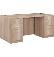 Письменный стол на двойной подставке At Work
