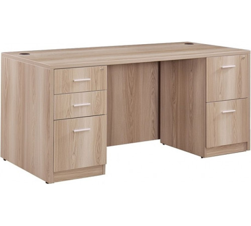 Письменный стол At Work на двойной подставке – стиль Loft