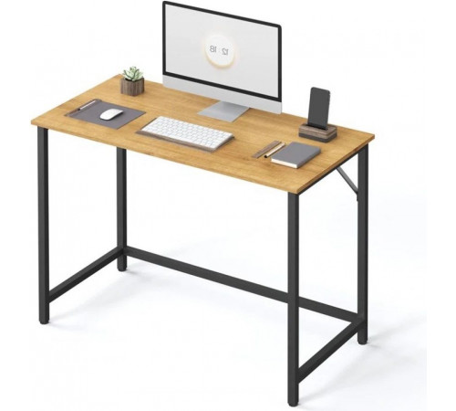 Письменный стол на металлической основе (100×50×75 см) — MSMLOFT