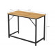 Письменный стол на металлической основе (100×50×75 см) — MSMLOFT