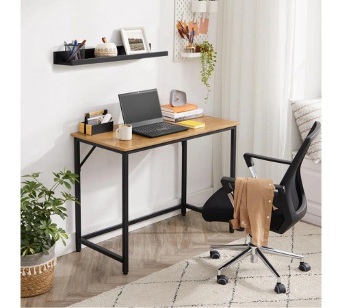 Письменный стол на металлической основе (100×50×75 см) — MSMLOFT