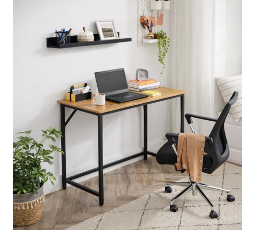 Письменный стол на металлической основе (100×50×75 см) — MSMLOFT