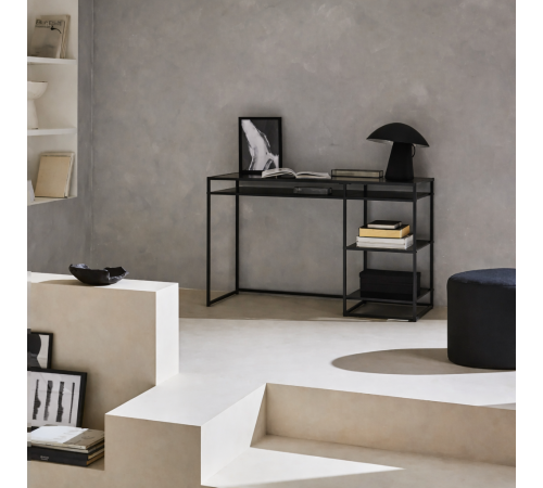 Письменный стол с 2 полками — MSMLOFT.