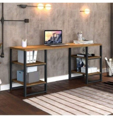 Письмовий стіл Innovare з 4 полицями, горіх