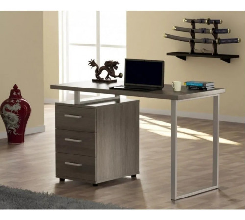 Письменный стол L-27 MSMLOFT – 120×60×75 см, с ящиками
