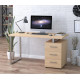 Письмовий стіл L‑27 Max (135 × 65 × 75 см) — MSMLOFT