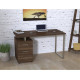 Письмовий стіл L‑27 Max (135 × 65 × 75 см) — MSMLOFT