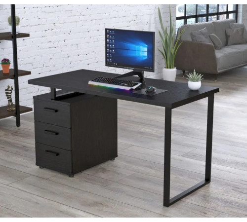 Письмовий стіл L‑27 Max (135 × 65 × 75 см) — MSMLOFT